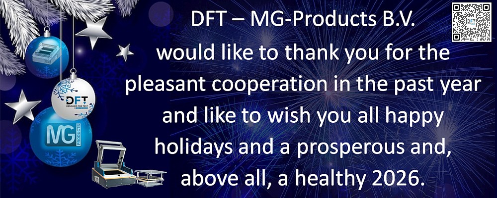 Prettige feestdagen van DFT - MG-Products